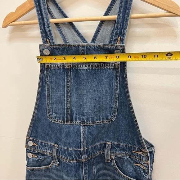 SHORT Denim Overalls Bibs - Picture 4 of 16